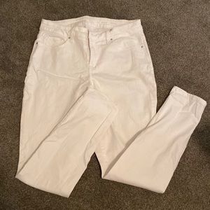 White jeans